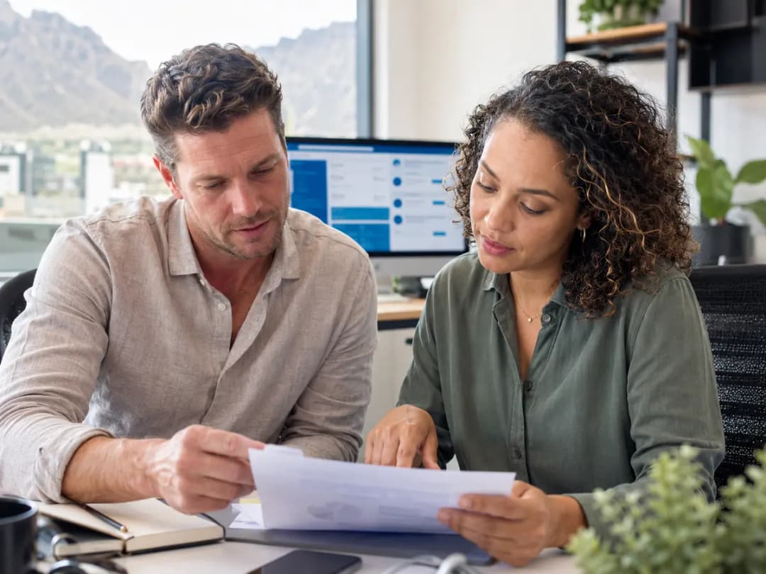South African BPO professionals at work