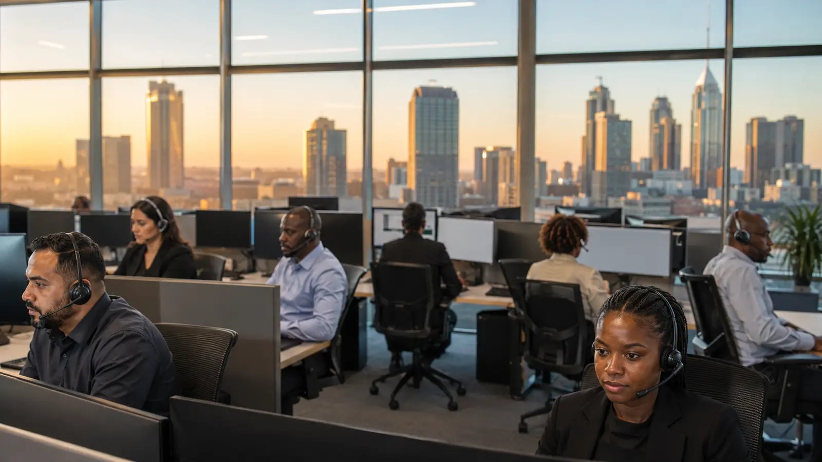 Corpshore South Africa — operations team at the Johannesburg delivery hub
